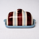 Merlot & Powder Blue Stripe